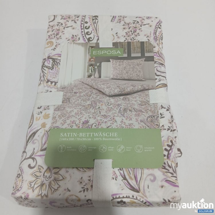 Artikel Nr. 913686 Artikel Nr. 913686: Esposa Satin-Bettwäsche 140x200/70x90cm