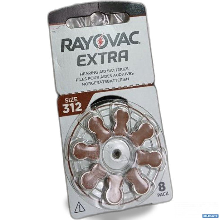 Artikel Nr. 933686: RAYOVAC EXTRA Hörgerätebatterien Größe 312 8x Pack
