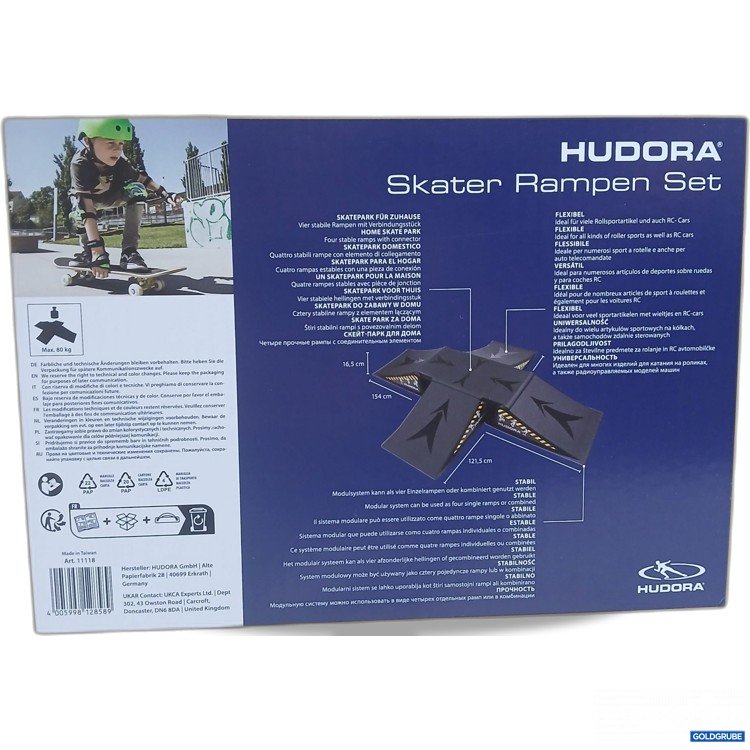Artikel Nr. 951686: Hudora Skater Rampen Set 