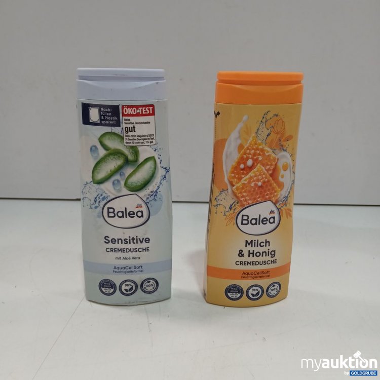 Artikel Nr. 953686: Balea Sensitive Cremedusche und Honig cremedusche 
2x 300ml