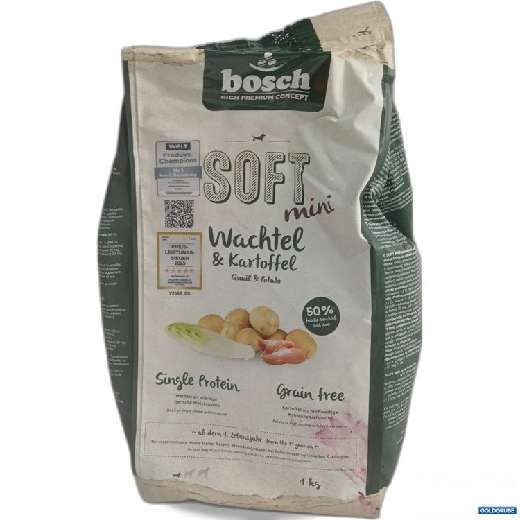 Artikel Nr. 973686: bosch SOFT mini Wachtel & Kartoffel 1kg