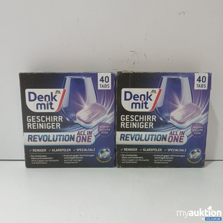 Artikel Nr. 978686 Artikel Nr. 978686: Denk mit Geschirr Reiniger Revolution All in One 2×850g
