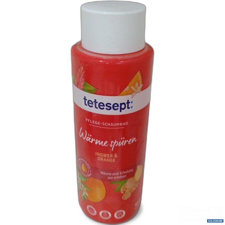 Artikel Nr. 980686: tetesept Pflege-Schaumbad Wärme spüren Ingwer & Orange 420ml
