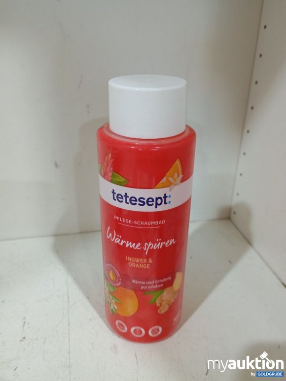 Artikel Nr. 980686: tetesept Pflege-Schaumbad Wärme spüren Ingwer & Orange 420ml