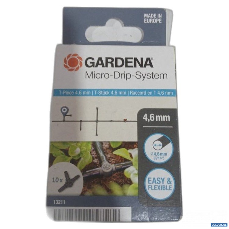 Artikel Nr. 445687: Gardena Micro-Drip-System T-Stück 4,6 mm