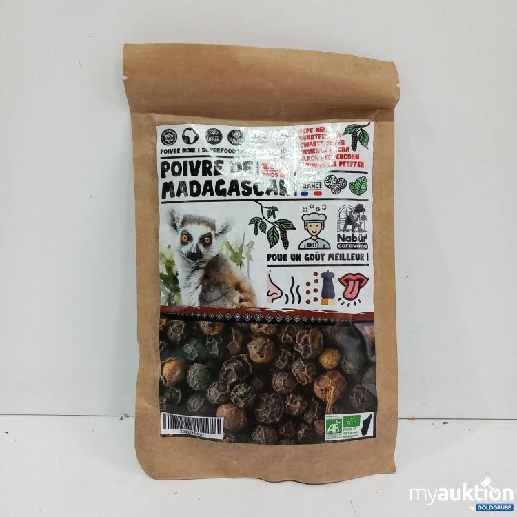 Artikel Nr. 814687: Poivre de Madagscar schwarzer Pfeffer 200g