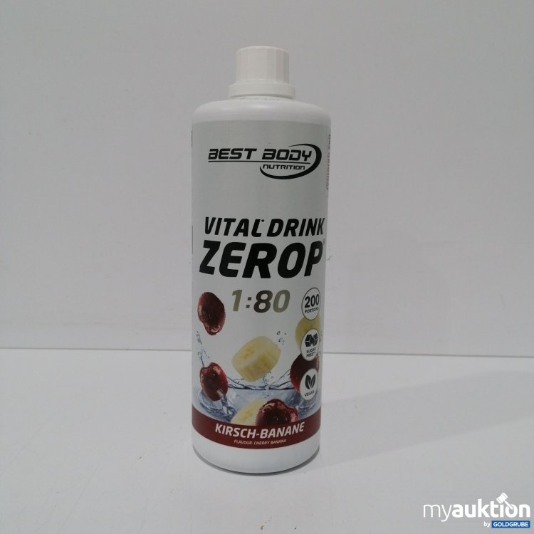 Artikel Nr. 835687 Artikel Nr. 835687: Best Body Vital Drink Zerop Kirsche 1:80 1000ml