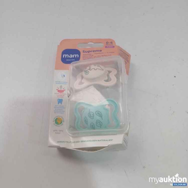 Artikel Nr. 873687 Artikel Nr. 873687: Mam Supreme Schnuller 2 Stück 0-6m