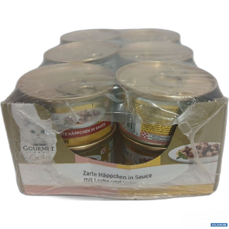 Artikel Nr. 891687: Purina Gourmet Gold Zarte Häppchen in Sauce mit Lachs und Huhn 12x85g