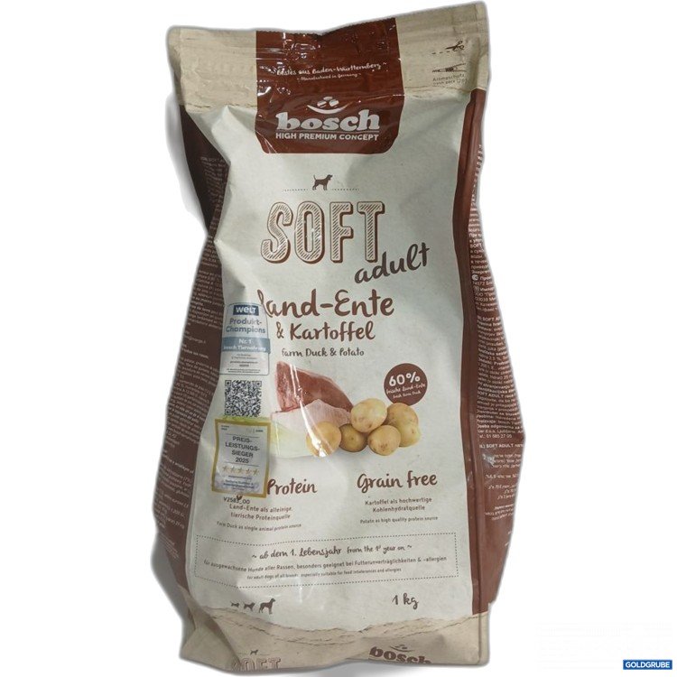 Artikel Nr. 973687: bosch Soft Adult Land-Ente & Kartoffel 1 kg