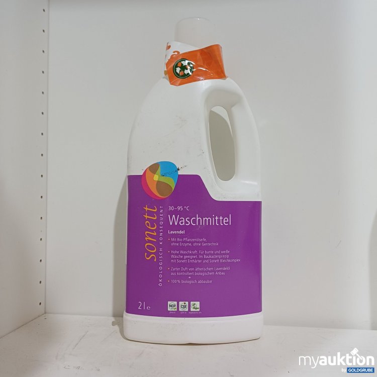 Artikel Nr. 985687: Sonett Flüssigwaschmittel Lavendel, 2L