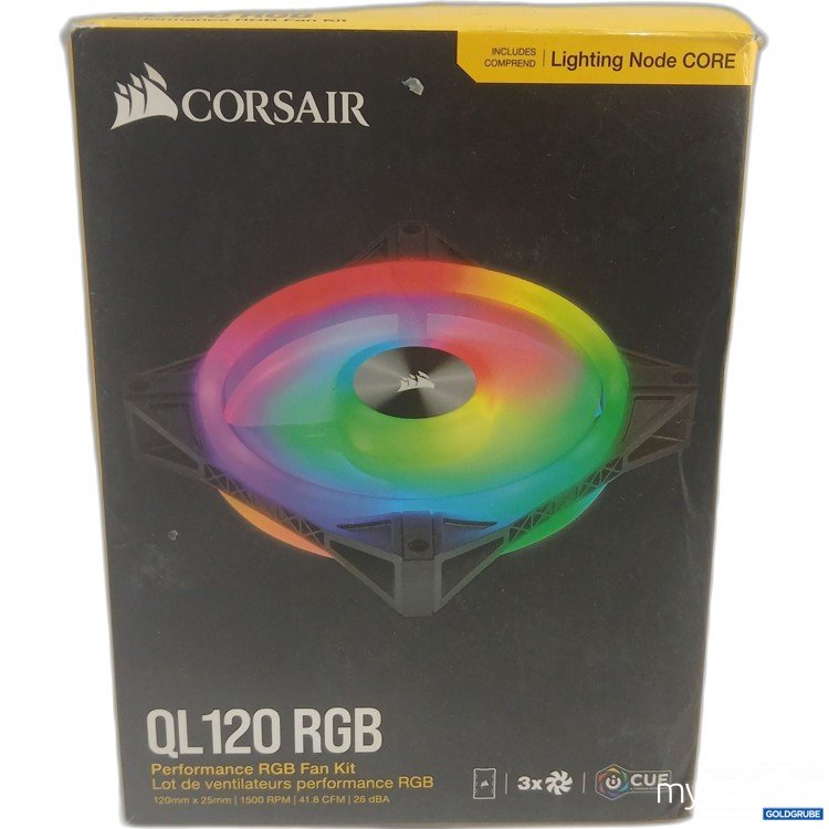 Artikel Nr. 986687 Artikel Nr. 986687: Corsair Performance RGB Fan Kit QL120 RGB