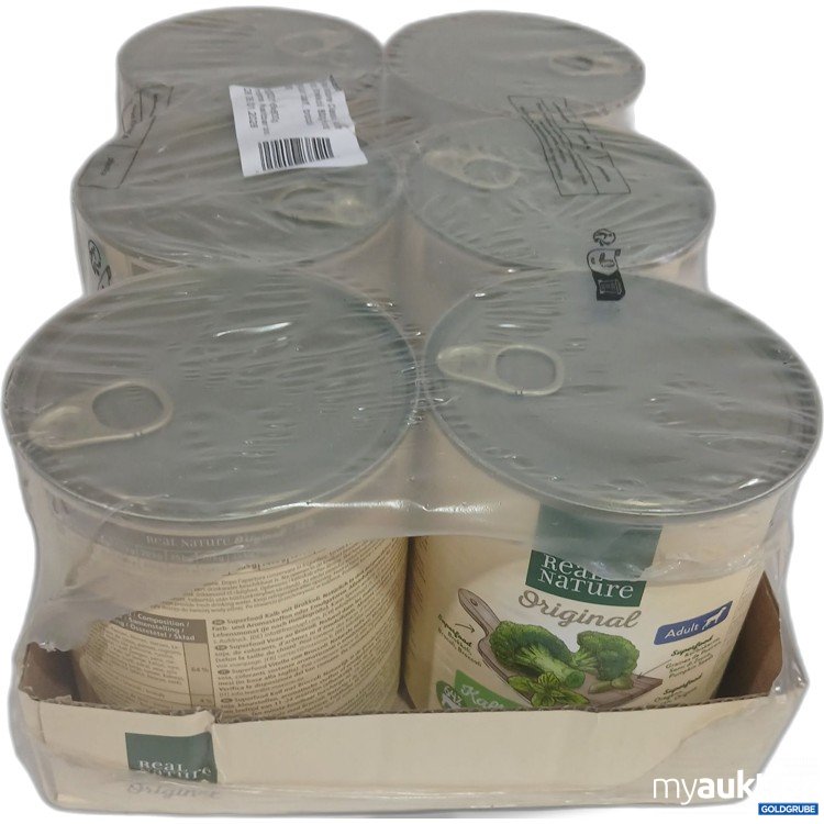 Artikel Nr. 996687: Real Nature Original Hundefutter Kalb, Brokkoli 6x800g 