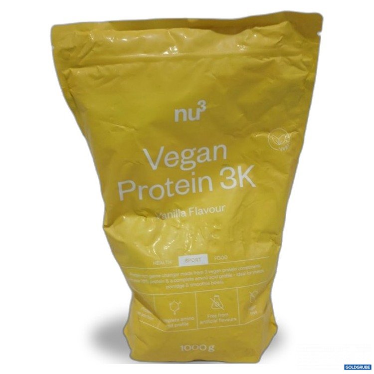 Artikel Nr. 463688 Artikel Nr. 463688: Nu3 Vegan Protein 3K Vanilla flavour1000g