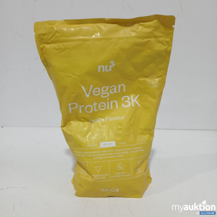 Artikel Nr. 463688 Artikel Nr. 463688: Nu3 Vegan Protein 3K Vanilla flavour1000g