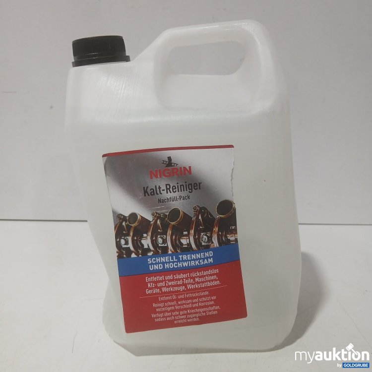 Artikel Nr. 471688 Artikel Nr. 471688: Nigrin Kalt-Reiniger Nachfüll-Pack 5000 ml