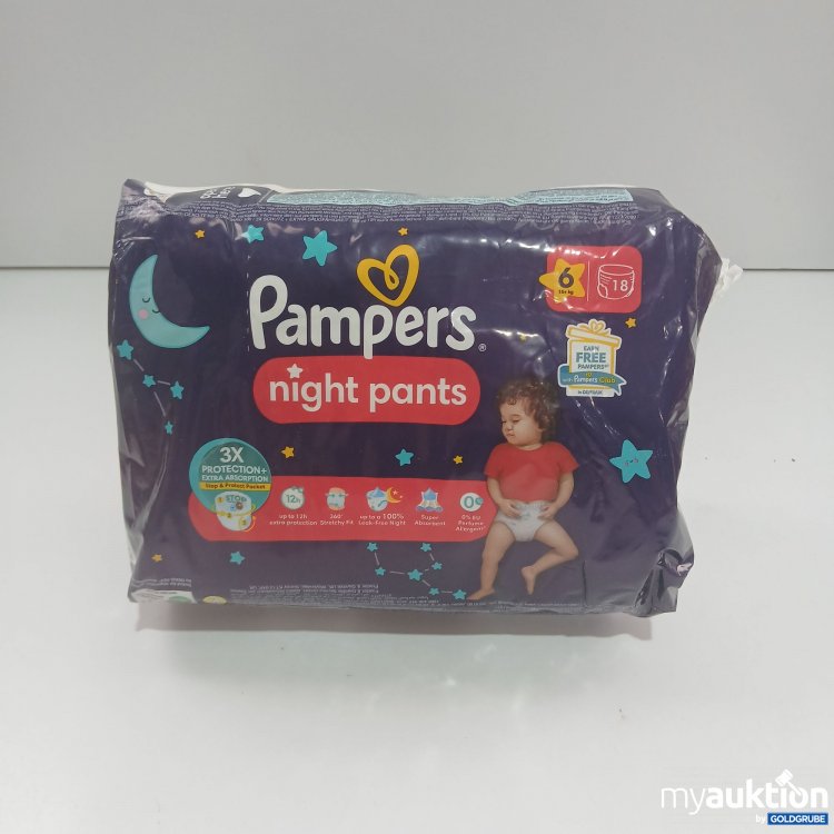 Artikel Nr. 848688 Artikel Nr. 848688: Pampers Night Pants 6(15+kg) 18 Stück