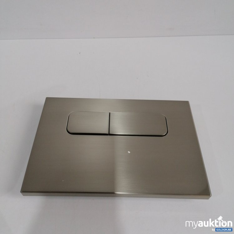 Artikel Nr. 856688 Artikel Nr. 856688: Stil Form Drückerplatte Toilettenspülung silber 24.5 x 16.5 cm