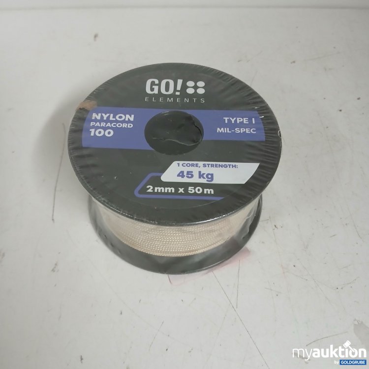 Artikel Nr. 875688 Artikel Nr. 875688: Go! Elements Nylon Paracord 100 Type I 2mm x50m