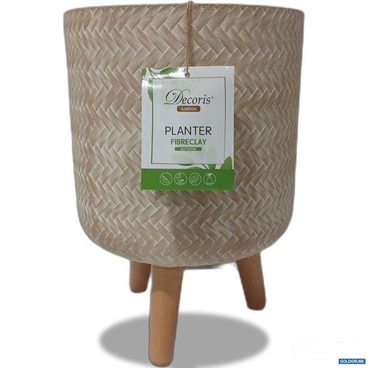 Artikel Nr. 929688: Decoris Garden Planter Fibreclay, ca 35cm hoch, ca 24cm Durchmesser 