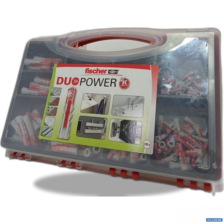 Artikel Nr. 933688: fischer DUOPOWER Dübelset 280 Stück