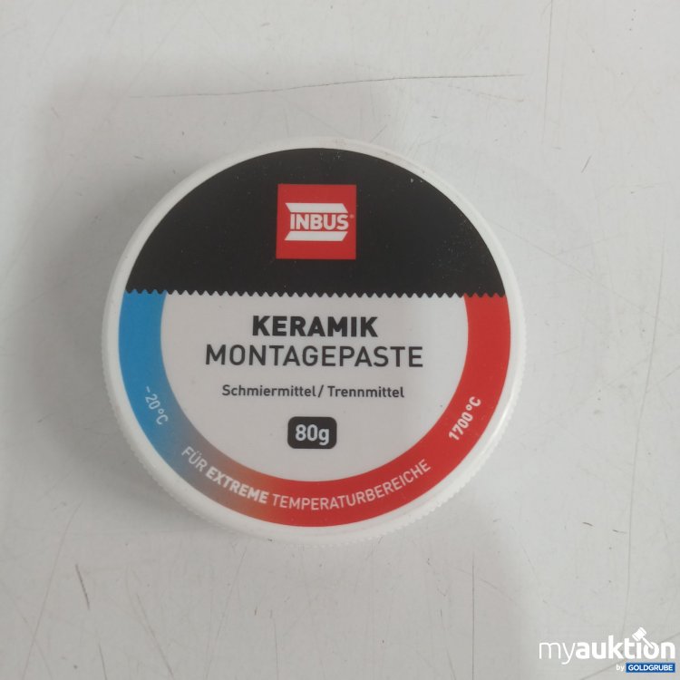 Artikel Nr. 984688 Artikel Nr. 984688: Inbus Keramik Montagepaste 80g