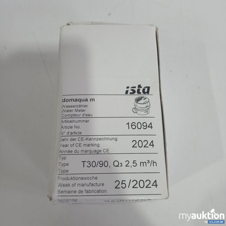 Artikel Nr. 440689 Artikel Nr. 440689: Ista Wasserzähler T30/90 16094