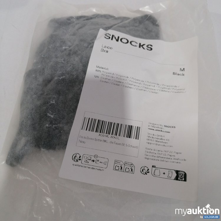 Artikel Nr. 442689: Snocks Lace Bra Schwarz 