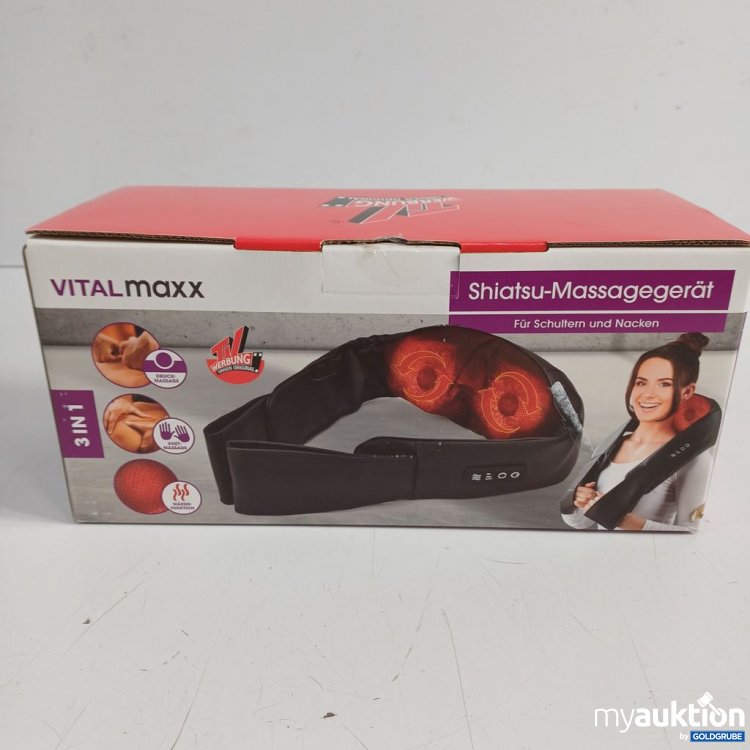Artikel Nr. 446689 Artikel Nr. 446689: VITALmaxx Shiatsu-Massagegerät für Schultern und Nacken
