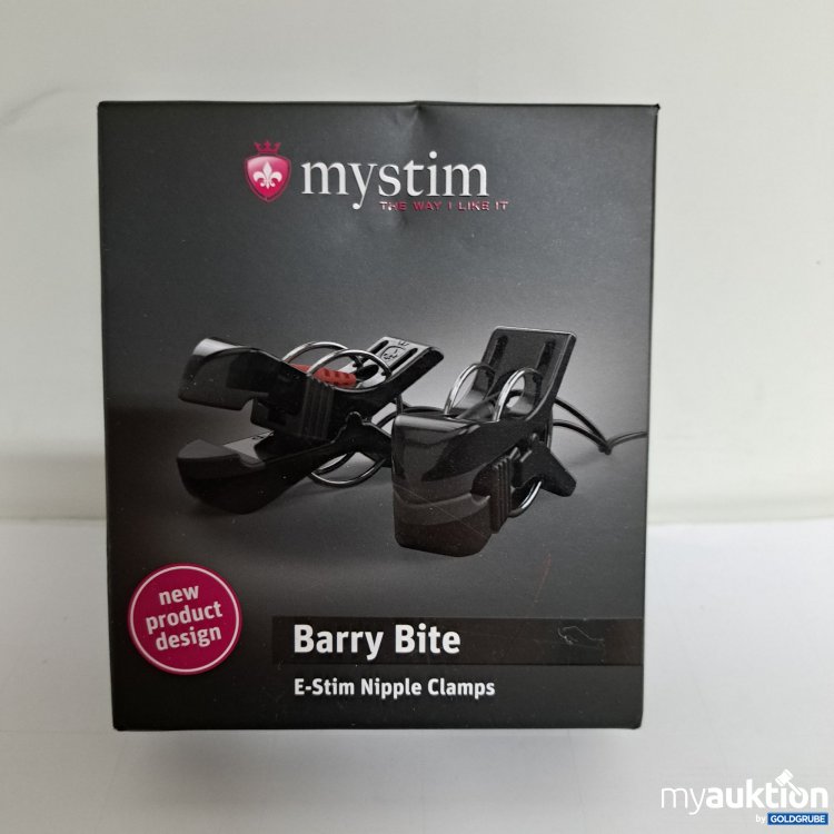 Artikel Nr. 817689 Artikel Nr. 817689: Mystim Barry Bite E Stim Nipple Clamps