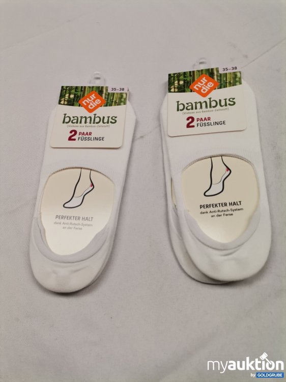 Artikel Nr. 836689: Nur die Bambus Füsslinge 