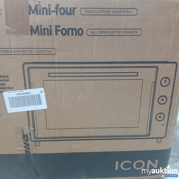 Artikel Nr. 857689: Ico.n Minibackofen 60l