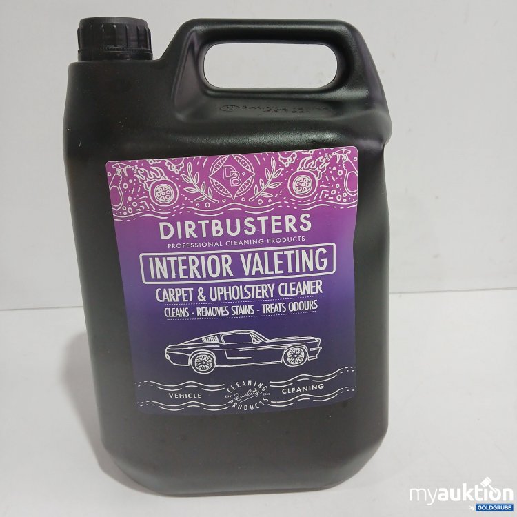 Artikel Nr. 872689 Artikel Nr. 872689: Dirtbusters Interior Valeting Carpet & Upholstery Cleaner 5L