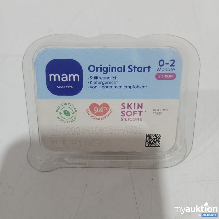 Artikel Nr. 961689: MAM Schnuller Original Start 0-2 Monate