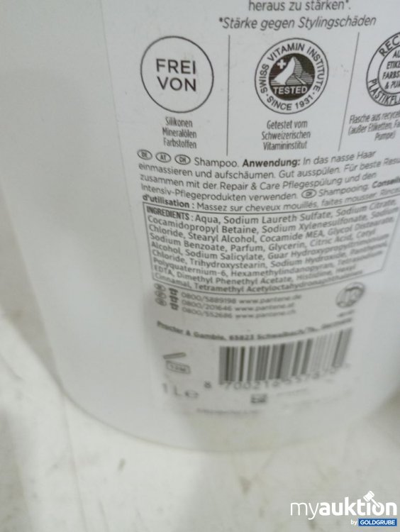 Artikel Nr. 980689: Pantene Pro-V Repair & Care Shampoo 1l