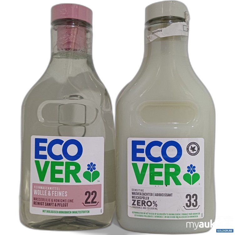 Artikel Nr. 985689: ECOVER Wascgmittel und Weichspüler, 2x1L