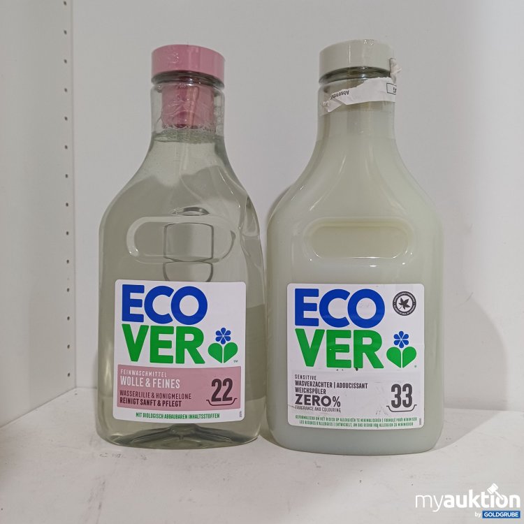 Artikel Nr. 985689: ECOVER Wascgmittel und Weichspüler, 2x1L