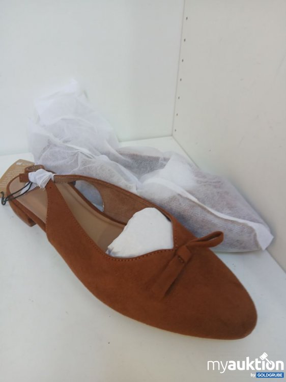 Artikel Nr. 988689: ANNA FIELD Schuh mit Schleife Cognac