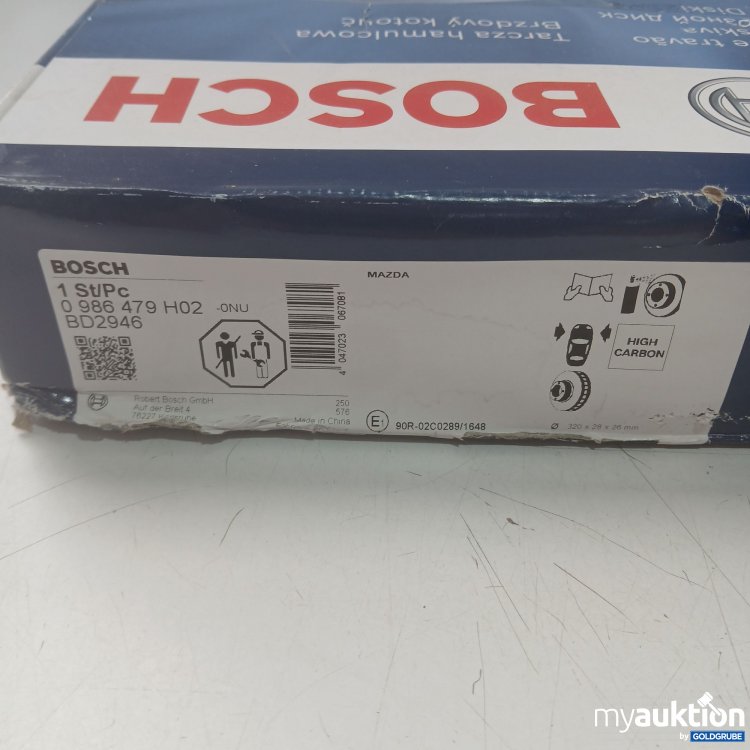 Artikel Nr. 461690: Bosch Bremsscheibe BD2946