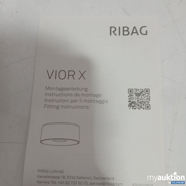 Artikel Nr. 524690 Artikel Nr. 524690: Ribag Deckenleuchte 4232.200.27.3