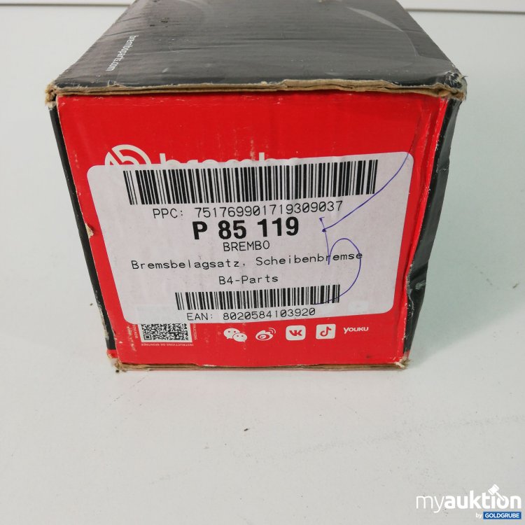 Artikel Nr. 787690 Artikel Nr. 787690: Brembo Prime Scheibenbremse P85119