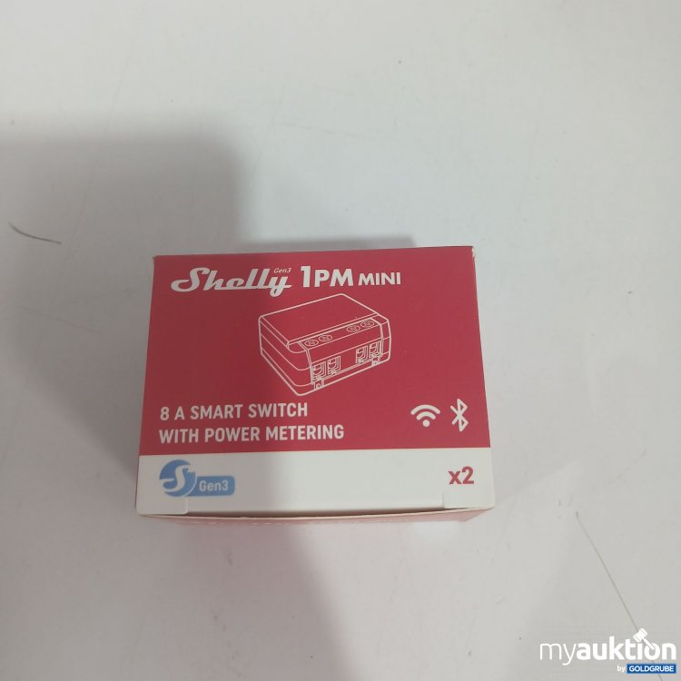 Artikel Nr. 846690 Artikel Nr. 846690: Shelly 1PM Mini 8A Smart Switch with Power Metering