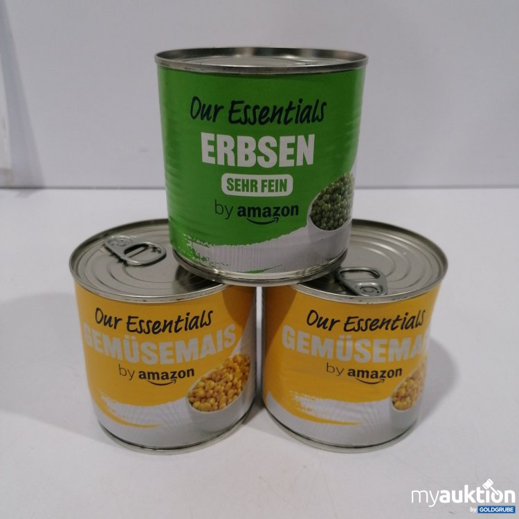 Artikel Nr. 896690: Amazon Gemüsemais & Erbsen 3x400g
