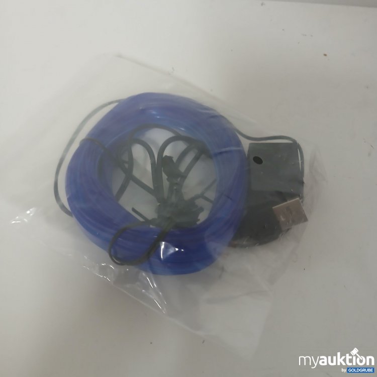 Artikel Nr. 917690: USB EL-Wire Blau 5m