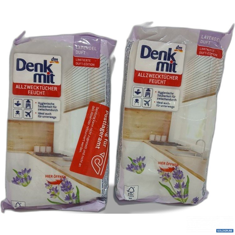 Artikel Nr. 953690: Denkmit Allzwecktücher Feucht Lavendelduft 2x je50 tücher