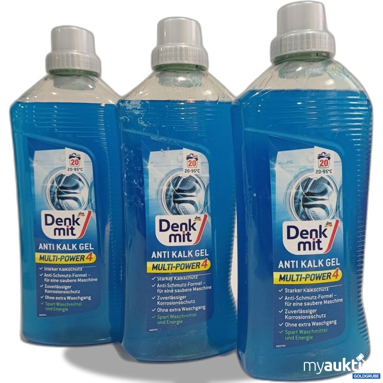 Artikel Nr. 960690: Denk mit Anti Kalk Gel Multi-Power 4 3x1L