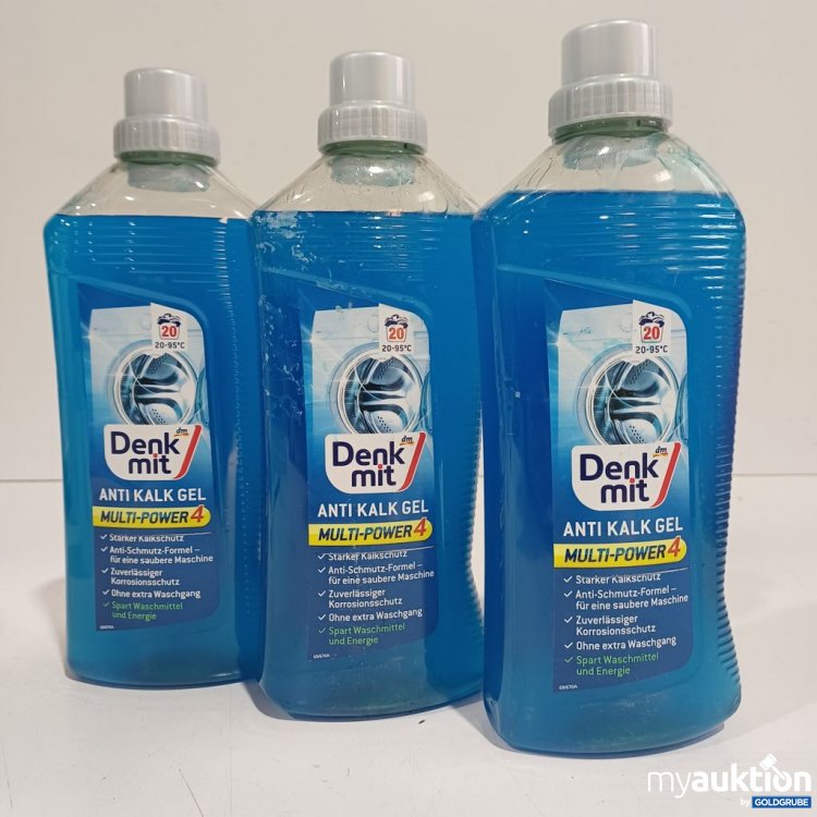 Artikel Nr. 960690: Denk mit Anti Kalk Gel Multi-Power 4 3x1L
