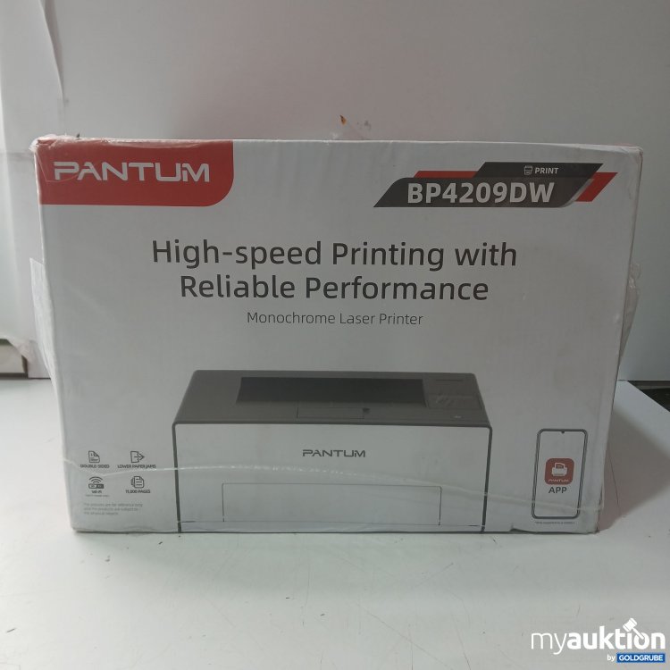 Artikel Nr. 970690: Pantum Monochrome Laser Printer, Model BP4209DW, ca 44×42×31,5cm