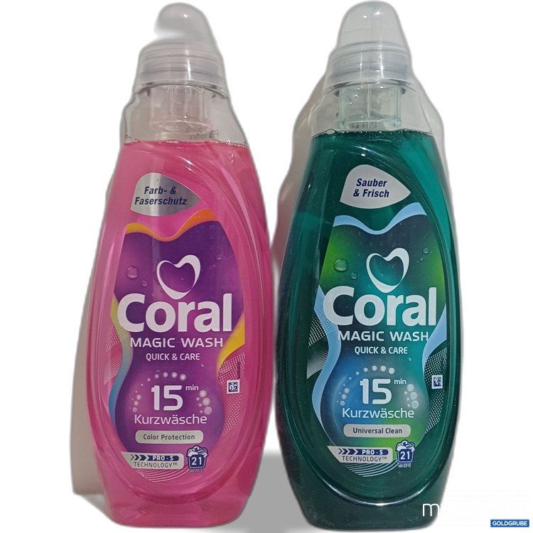 Artikel Nr. 985690: Coral Magic Wash, diverse Waschmittel, 2x840ml