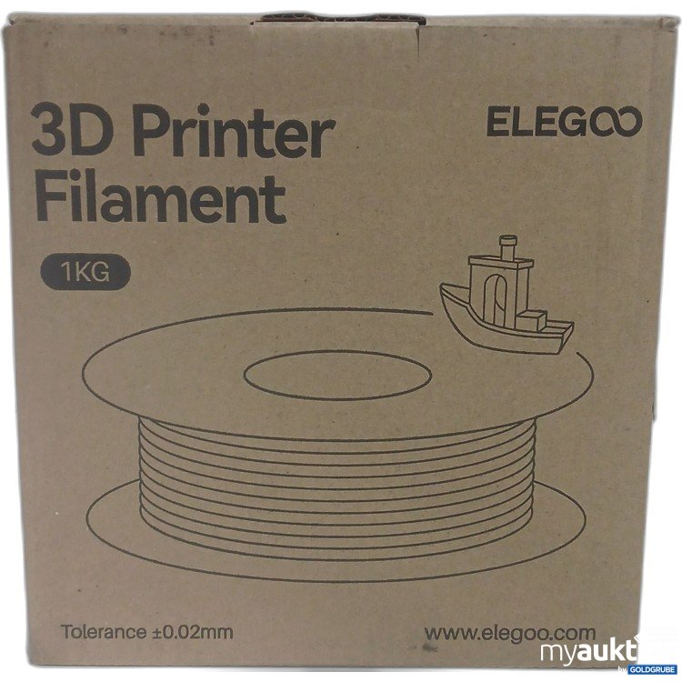 Artikel Nr. 998690 Artikel Nr. 998690: Elegoo 3D Printer Filament black 1,75mm 1kg